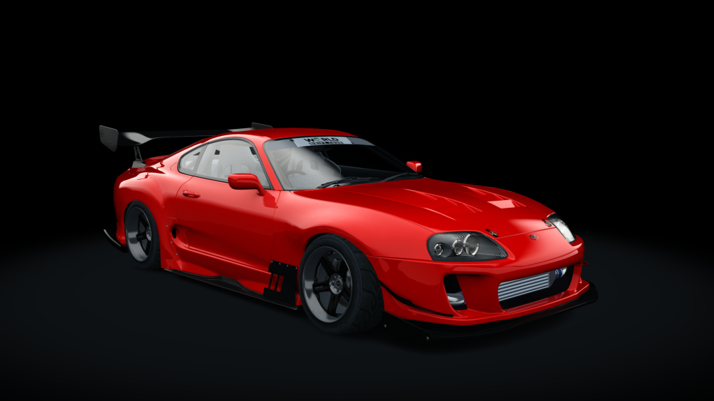 Toyota Supra WDT, skin red