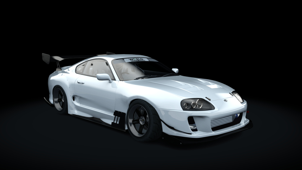 Toyota Supra WDT, skin white