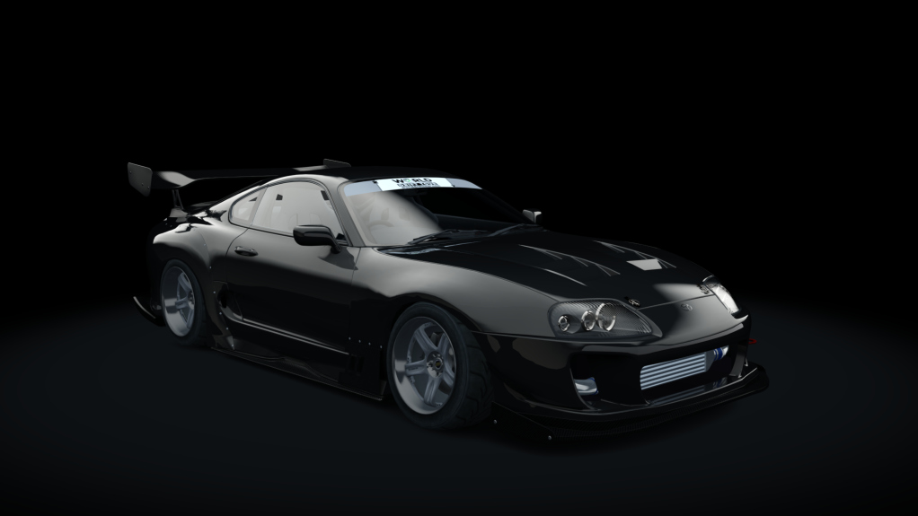 WDT Toyota Supra 800HP, skin black