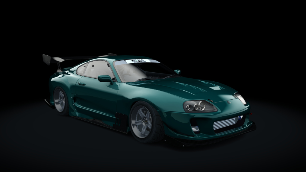 WDT Toyota Supra 800HP, skin seagreen