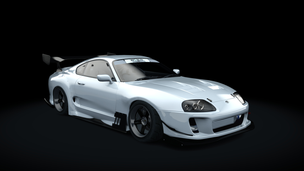 WDT Toyota Supra 800HP, skin white