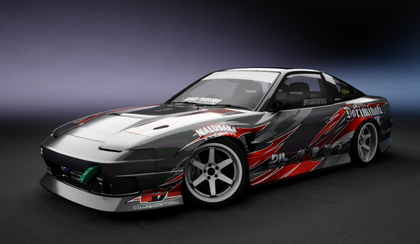 Nissan 180SX WDT Street, skin SquaredDesign Doriminati