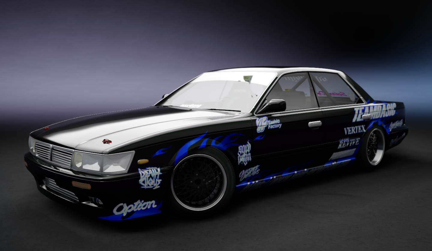 Nissan Laurel C33 WDT Street, skin SquaredDesign TeamBasic