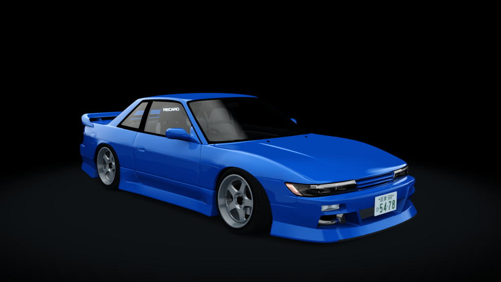 Nissan Silvia S13 WDT Street, skin light_blue