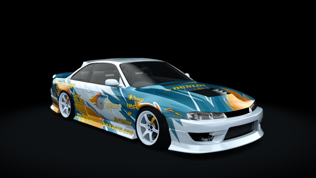 Nissan Silvia S14 WDT Street, skin FULLBOOST S14