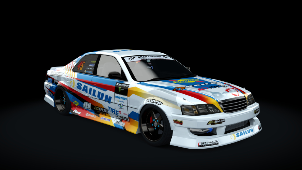 Toyota Cresta JZX100 DW-Spec, skin Sailun Tires