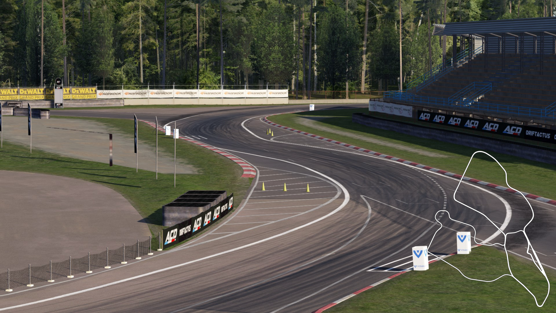 ACDFR Bikernieki 2022, layout drift_acdfr