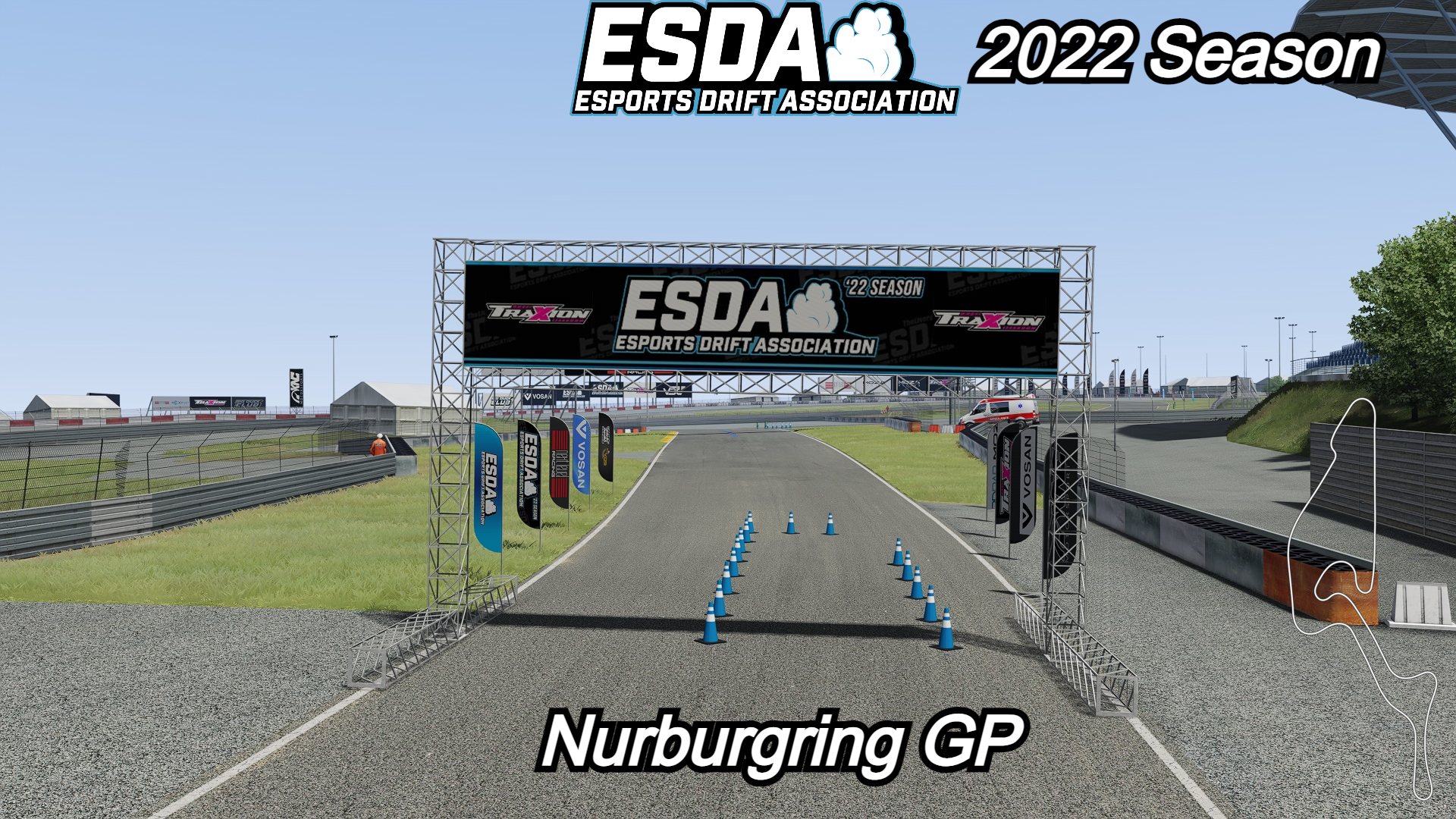 ESDA Nurburgring 2022, layout <default>