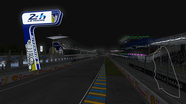 Circuit De La Sarthe, layout lights