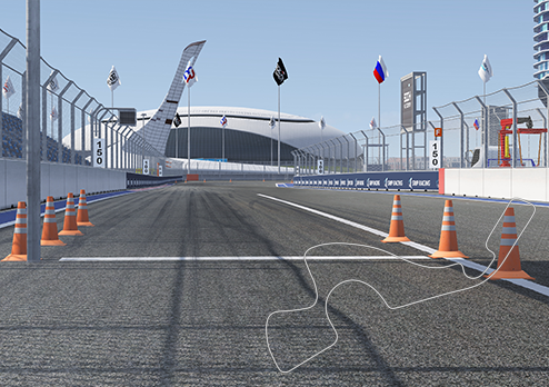 Sochi Autodrom, layout layout_drift