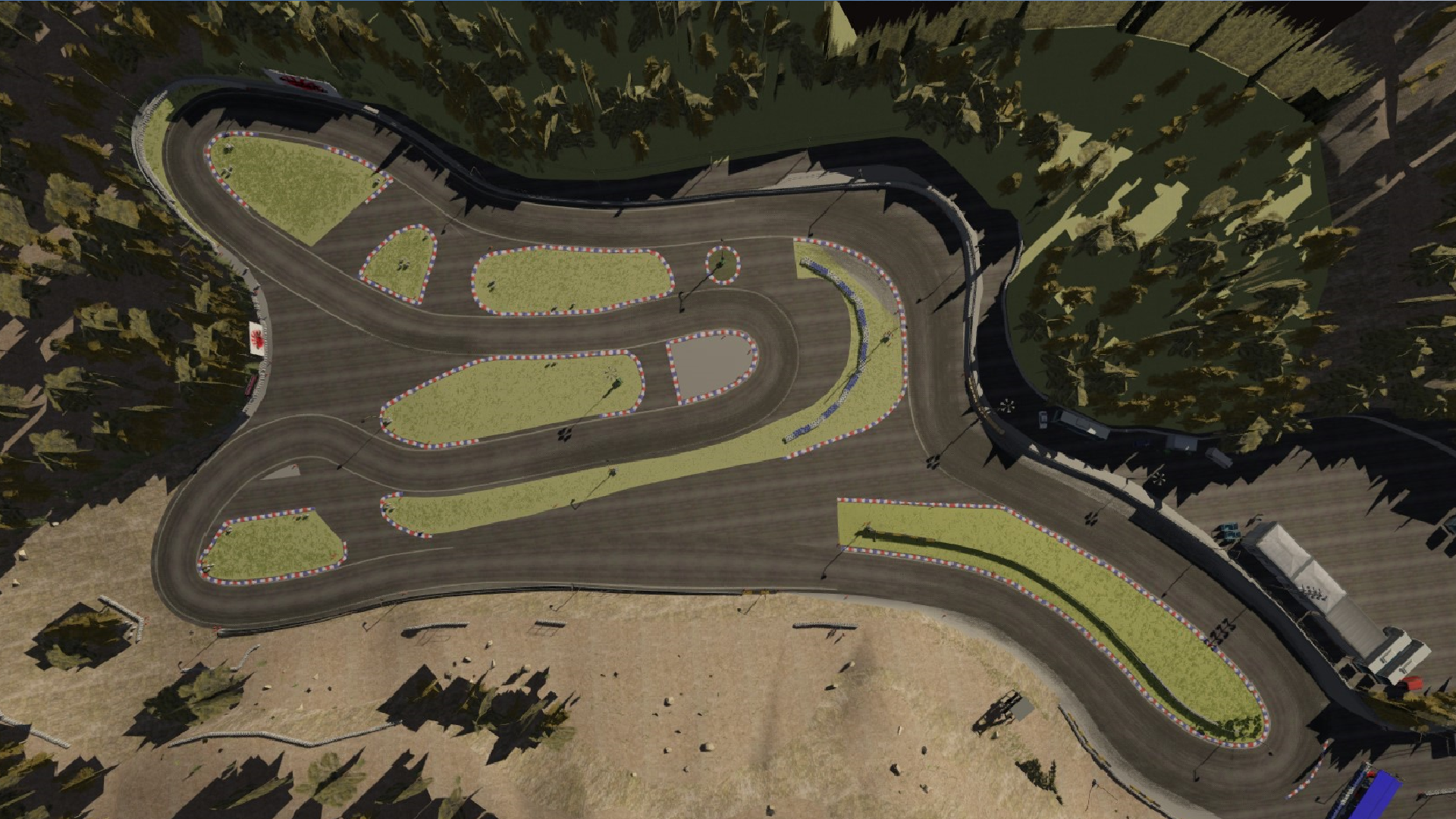 Tokushima Kartland, layout <default>