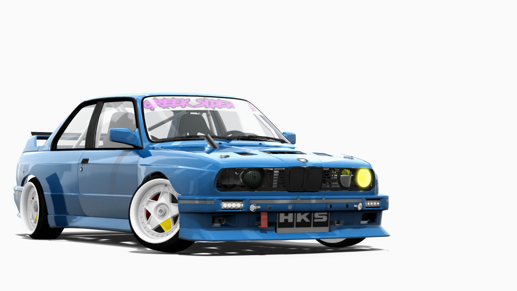KAS1 E30 1JZ, skin blue