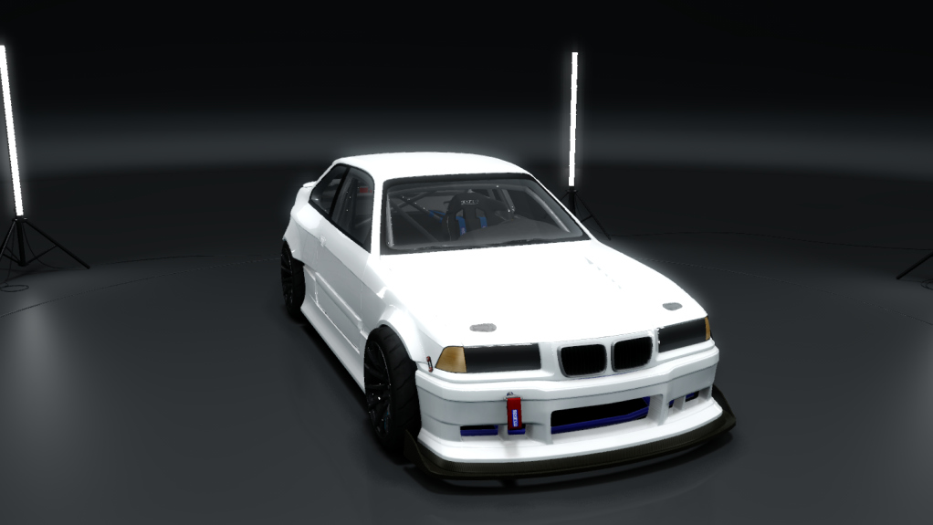 bmw e36 project, skin White