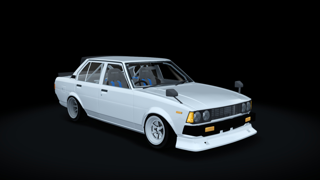 Toyota Corolla KE70 WDT Street, skin white