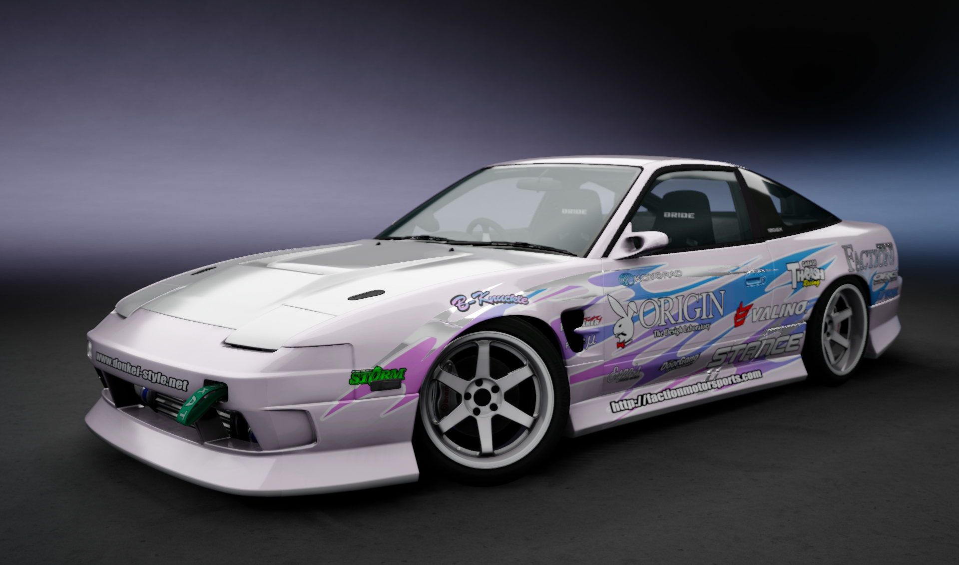 Nissan 180SX WDT Street, skin FrontStreet Josh Deliz