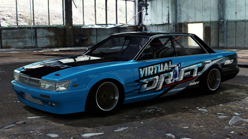 Nissan Laurel C33 WDT Street, skin Babart_HELLENIC_DRIFT_01