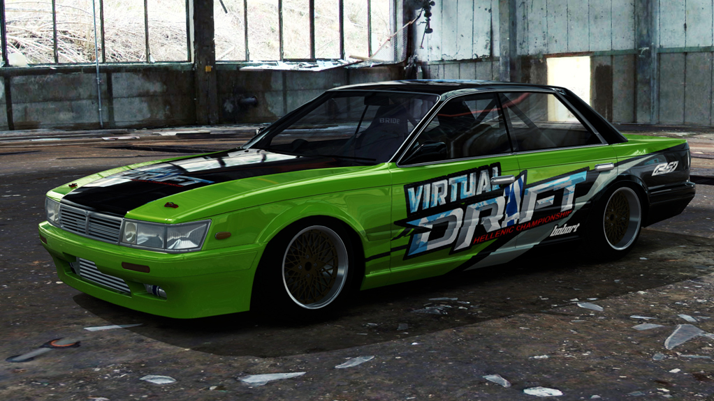 Nissan Laurel C33 WDT Street, skin Babart_HELLENIC_DRIFT_03