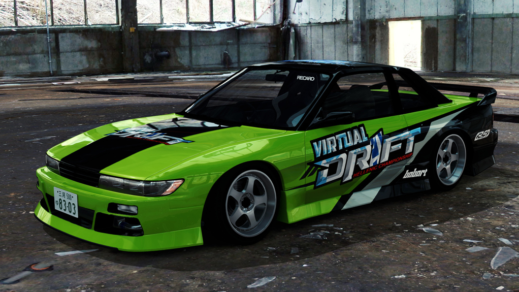Nissan Silvia S13 WDT Street, skin Babart_HELLENIC_DRIFT_03