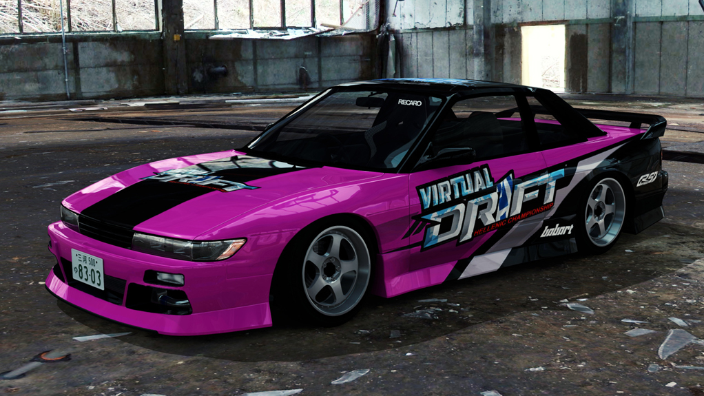Nissan Silvia S13 WDT Street, skin Babart_HELLENIC_DRIFT_06