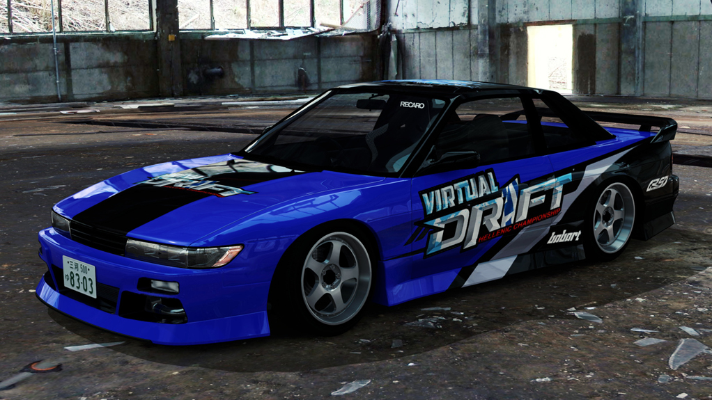 Nissan Silvia S13 WDT Street, skin Babart_HELLENIC_DRIFT_09