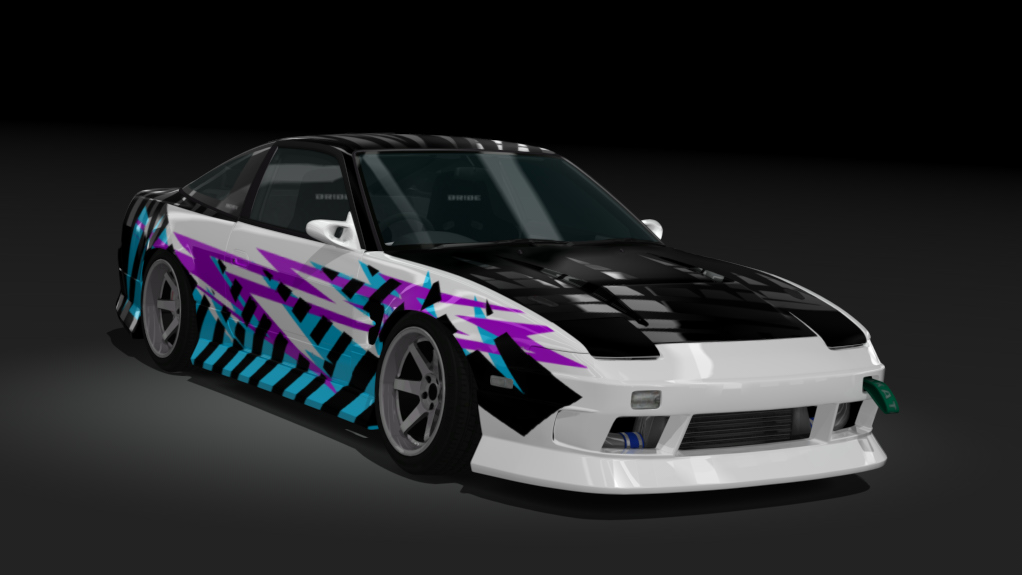 Nissan Silvia S13 WDT Street, skin Electric Wildberry