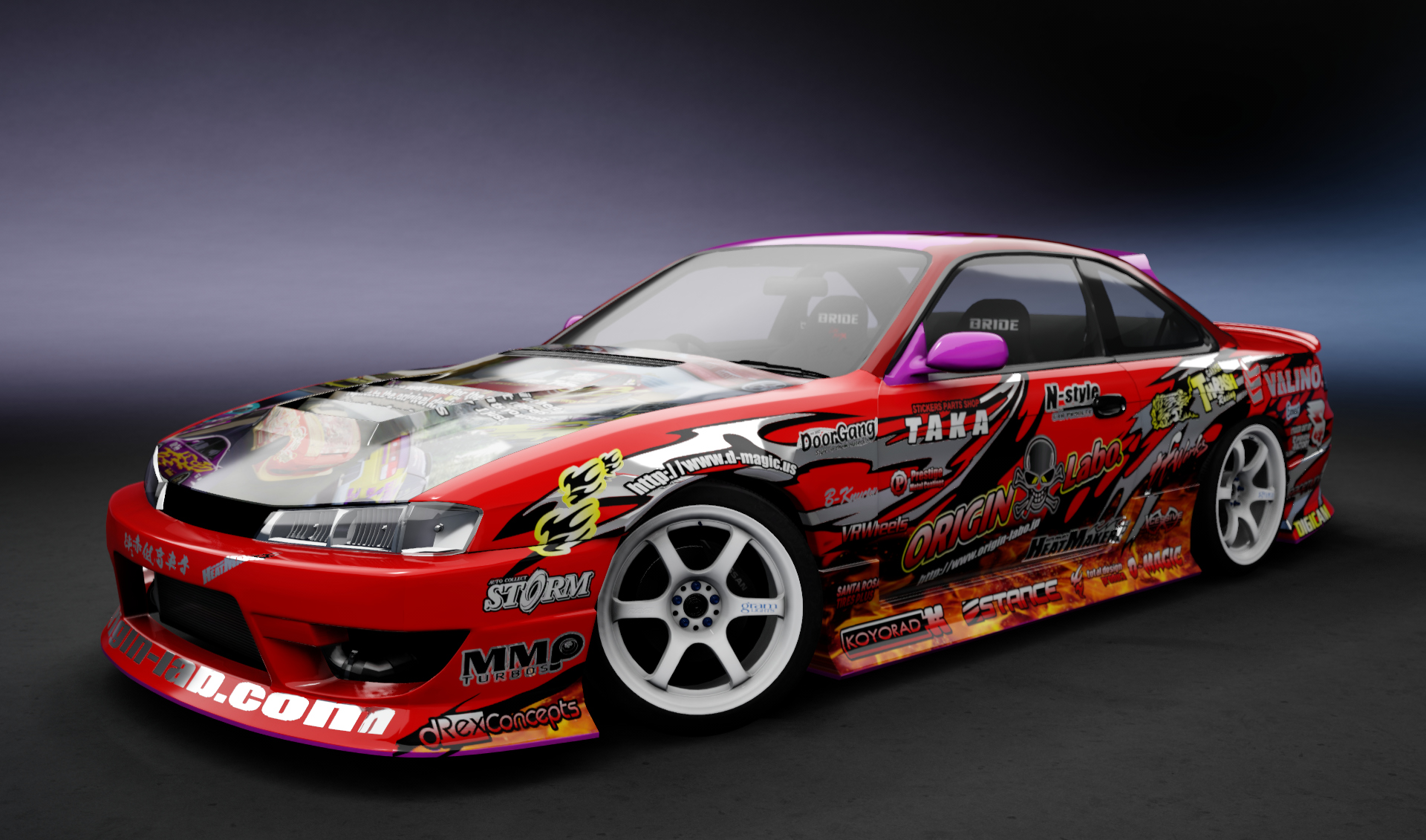 Nissan Silvia S14 WDT Street, skin Animal Style Julian 1
