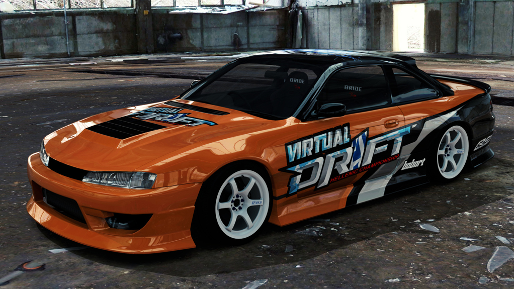 Nissan Silvia S14 WDT Street, skin Babart_HELLENIC_DRIFT_02