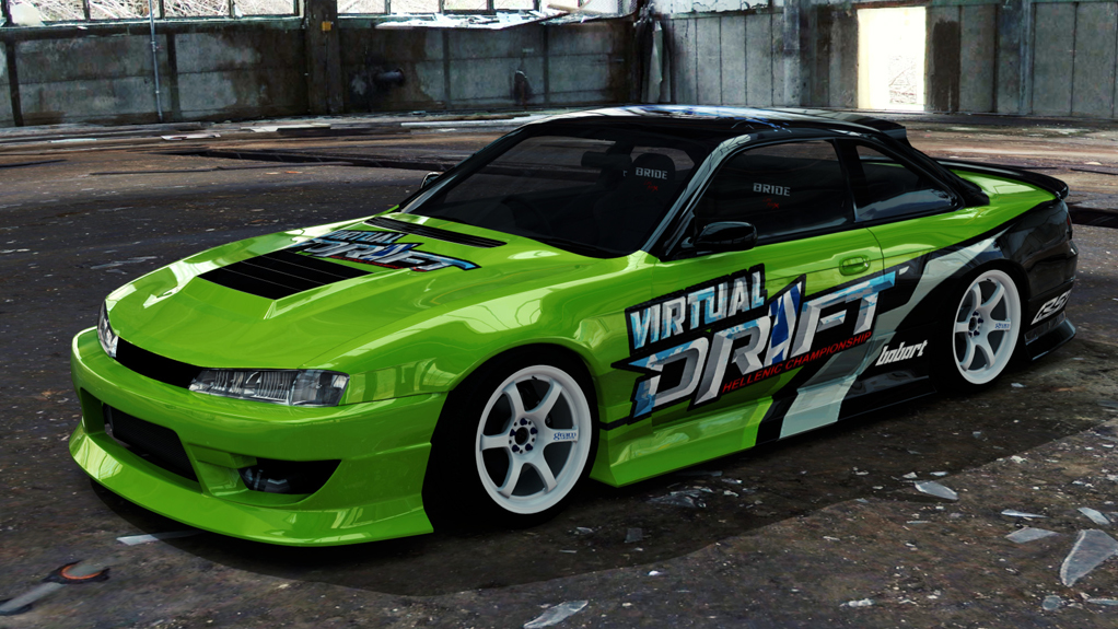 Nissan Silvia S14 WDT Street, skin Babart_HELLENIC_DRIFT_03