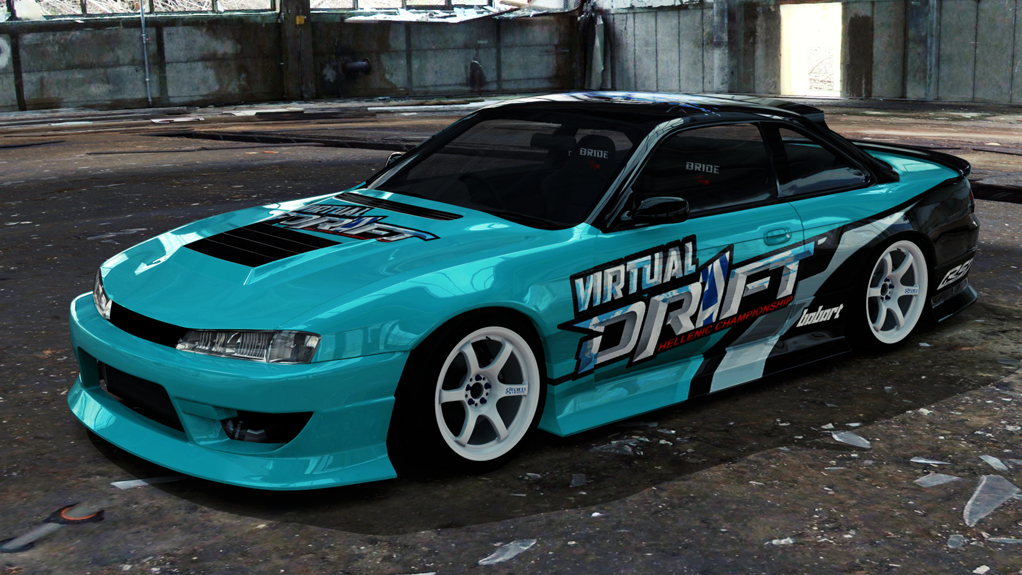 Nissan Silvia S14 WDT Street, skin Babart_HELLENIC_DRIFT_04