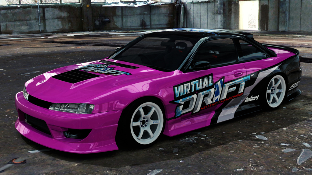Nissan Silvia S14 WDT Street, skin Babart_HELLENIC_DRIFT_06