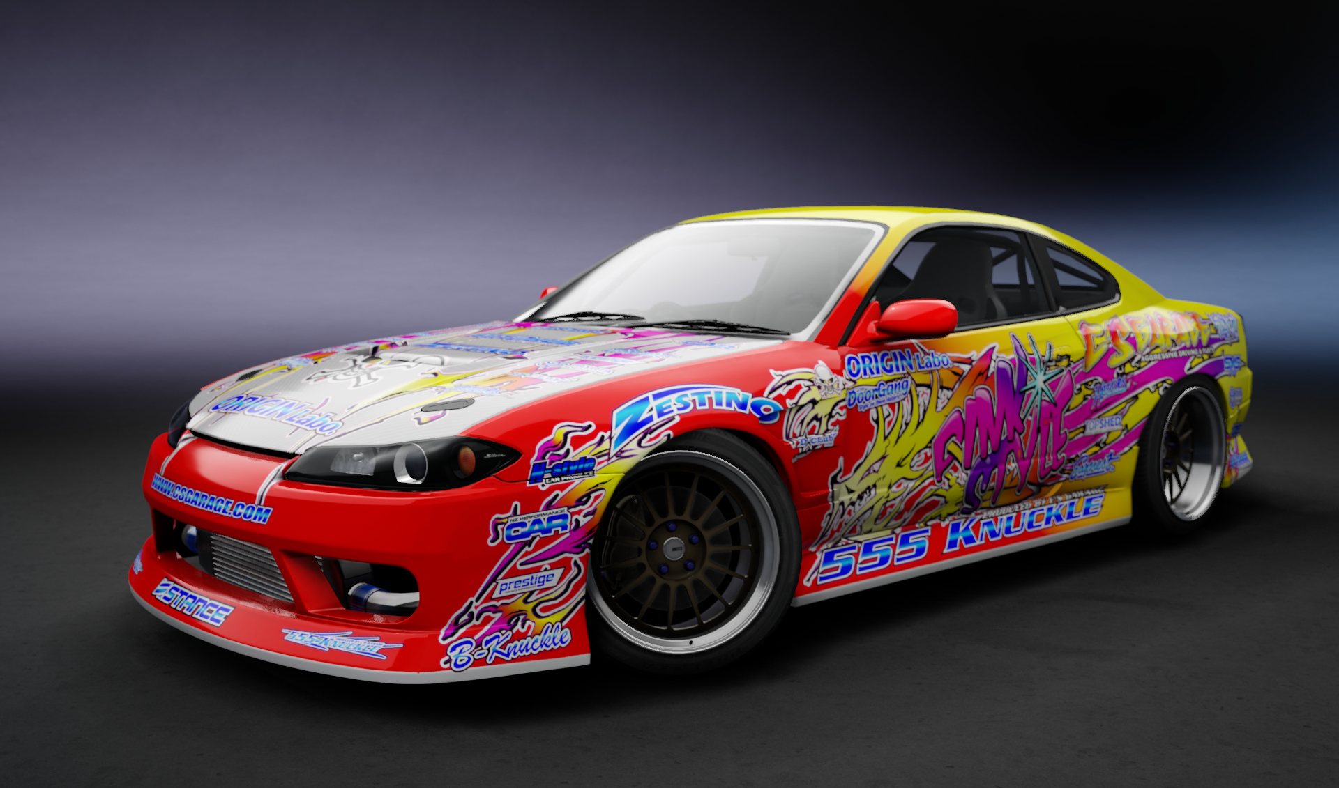 Nissan Silvia S15 WDT Street, skin PinkStyle x CSGarage