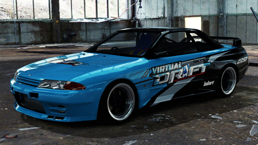 Nissan Skyline R32 WDT Street, skin Babart_HELLENIC_DRIFT_01
