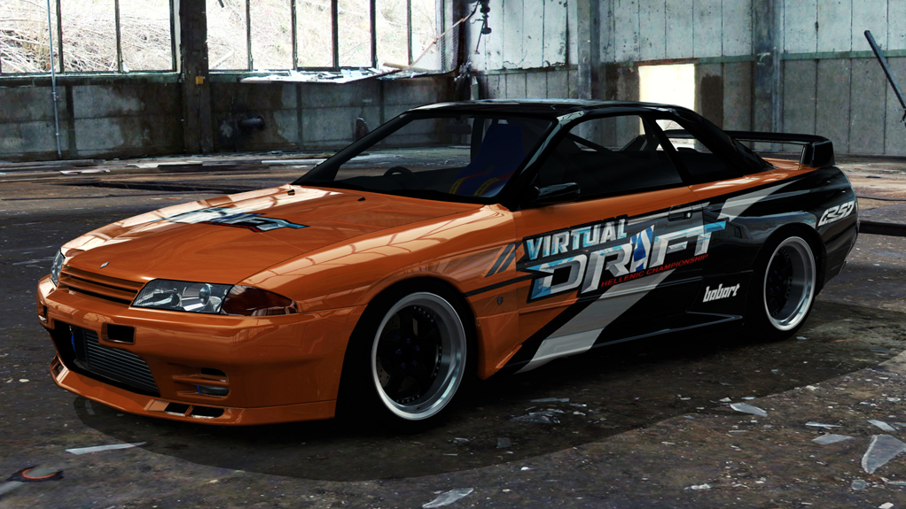 Nissan Skyline R32 WDT Street, skin Babart_HELLENIC_DRIFT_02