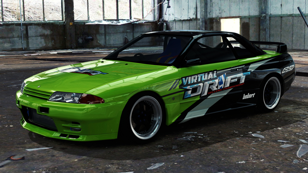 Nissan Skyline R32 WDT Street, skin Babart_HELLENIC_DRIFT_03