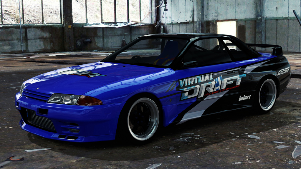 Nissan Skyline R32 WDT Street, skin Babart_HELLENIC_DRIFT_09