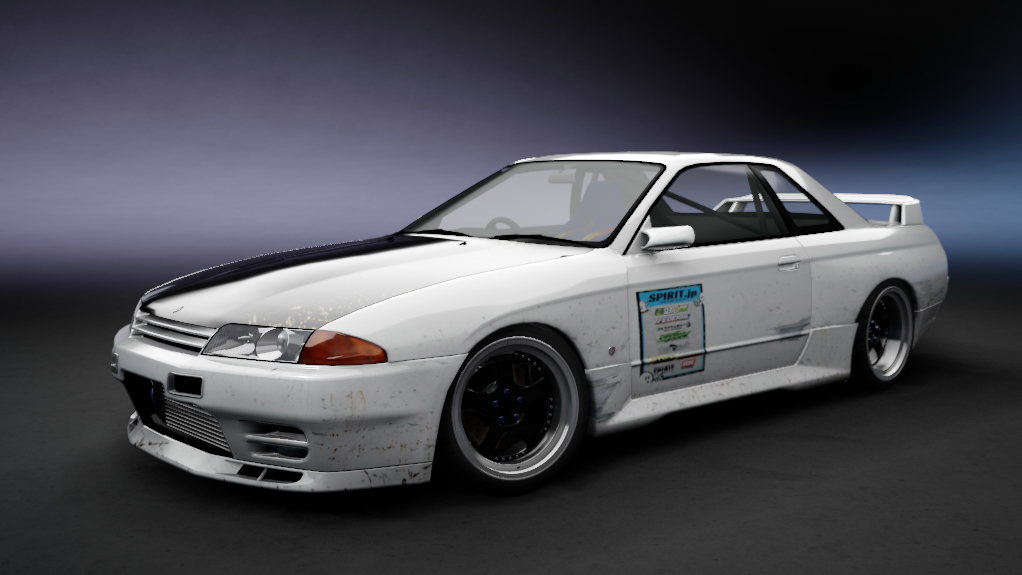 Nissan Skyline R32 WDT Street, skin Spirit.jp BattleScar