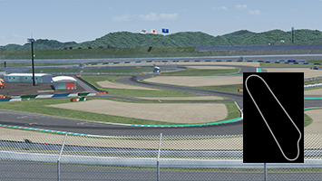 Tochigi, layout circuit_west