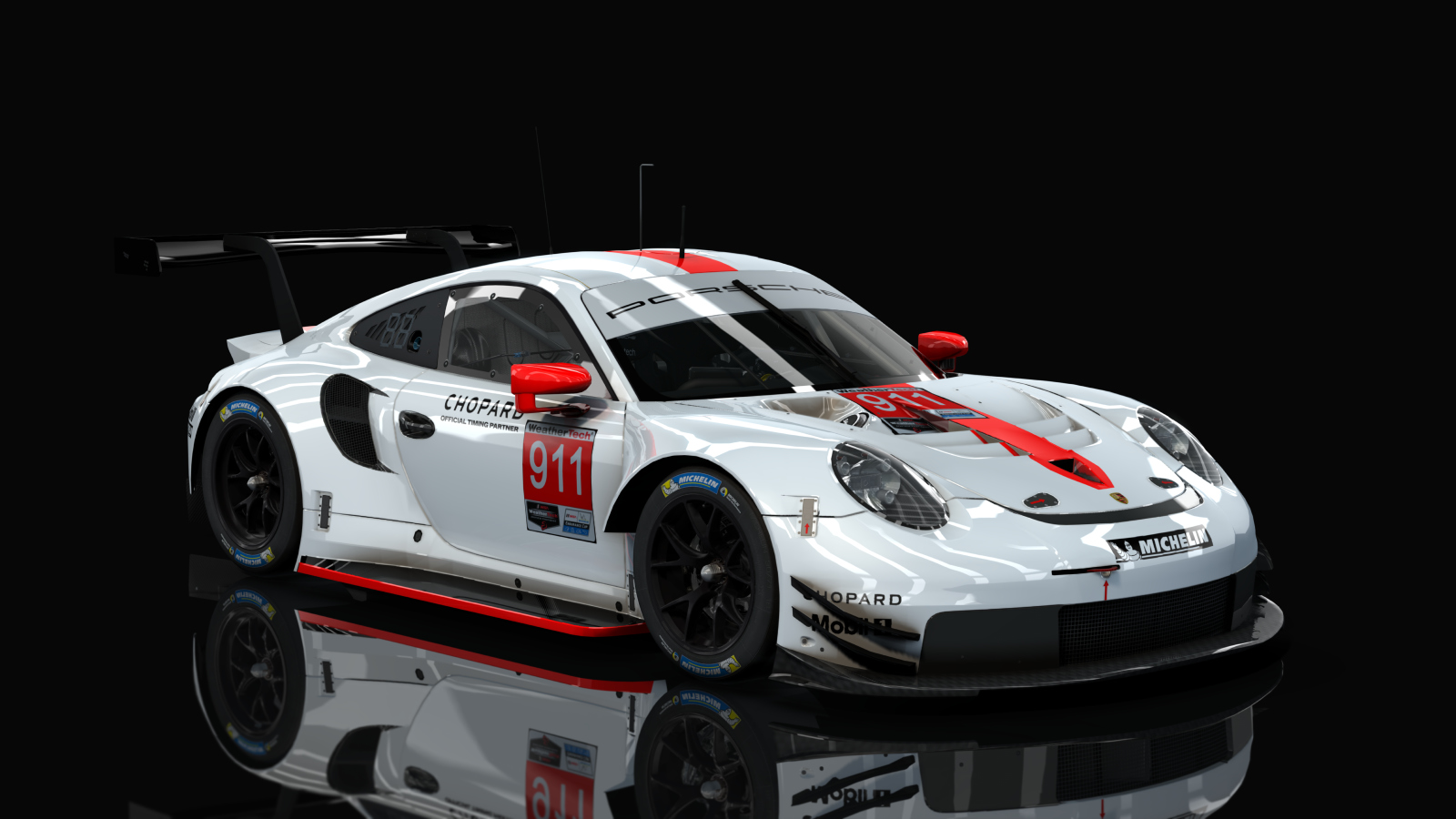 GTLM Porsche 911 RSR GTE IMSA (AC-Friends), skin Porsche GT Team 2020 #911