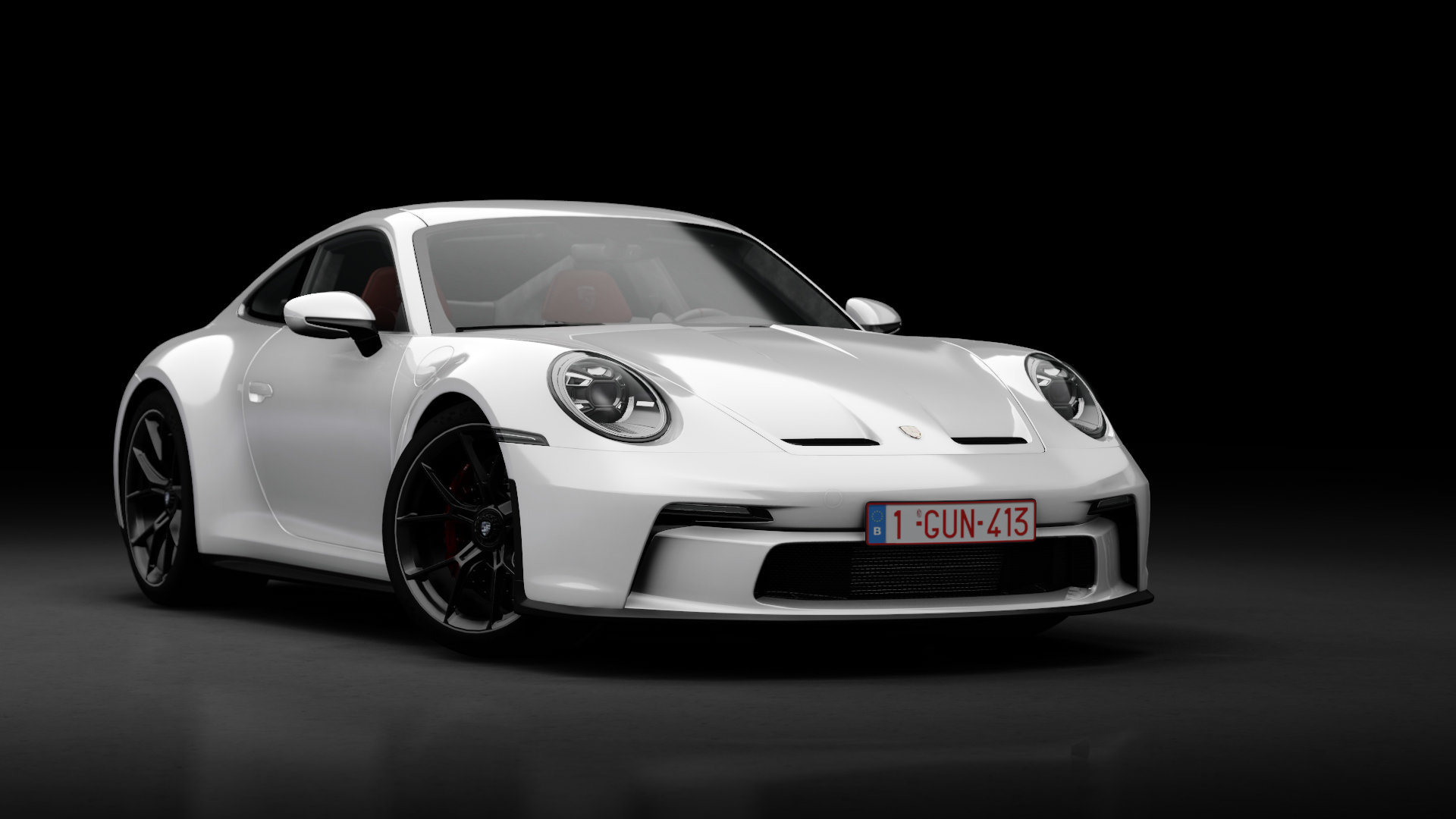 Porsche 911 GT3 (992) Touring Manual, skin 03_white