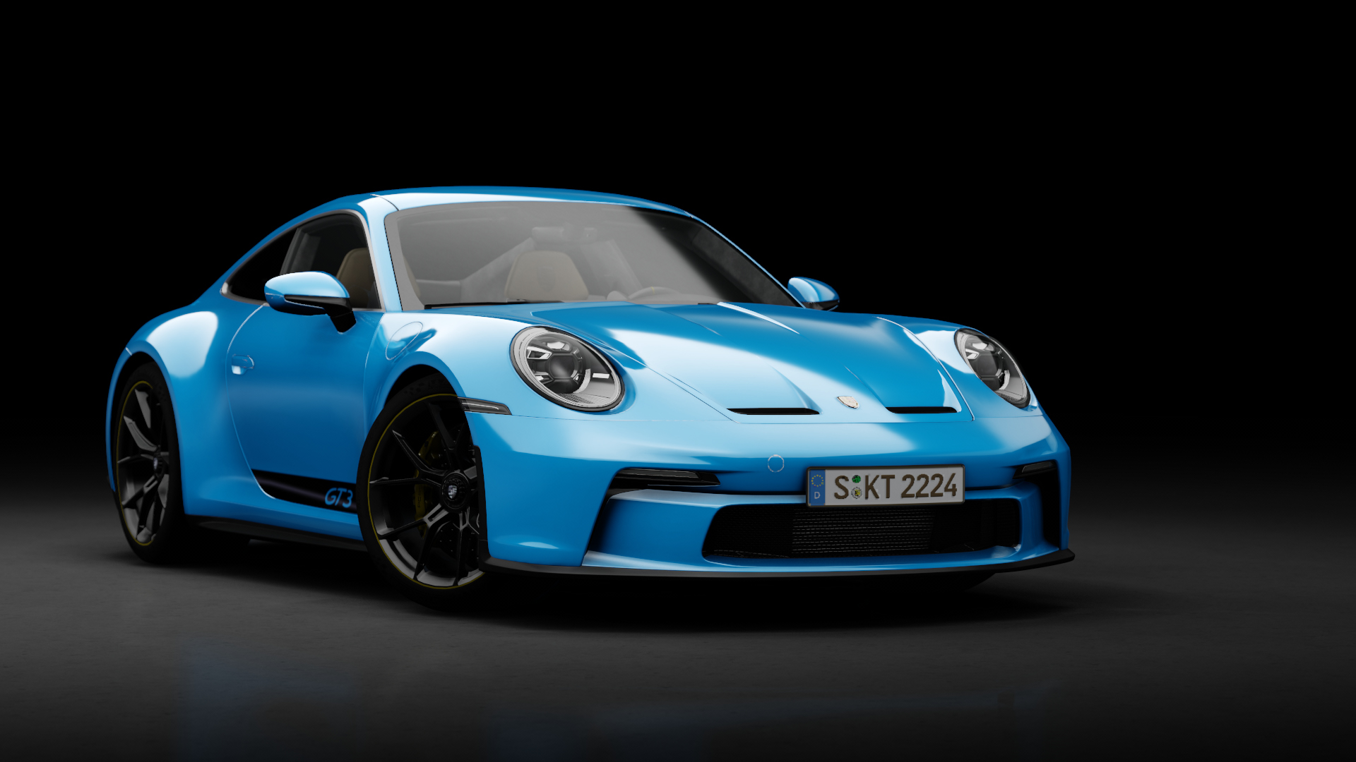 Porsche 911 GT3 (992) Touring Manual, skin 05_blue
