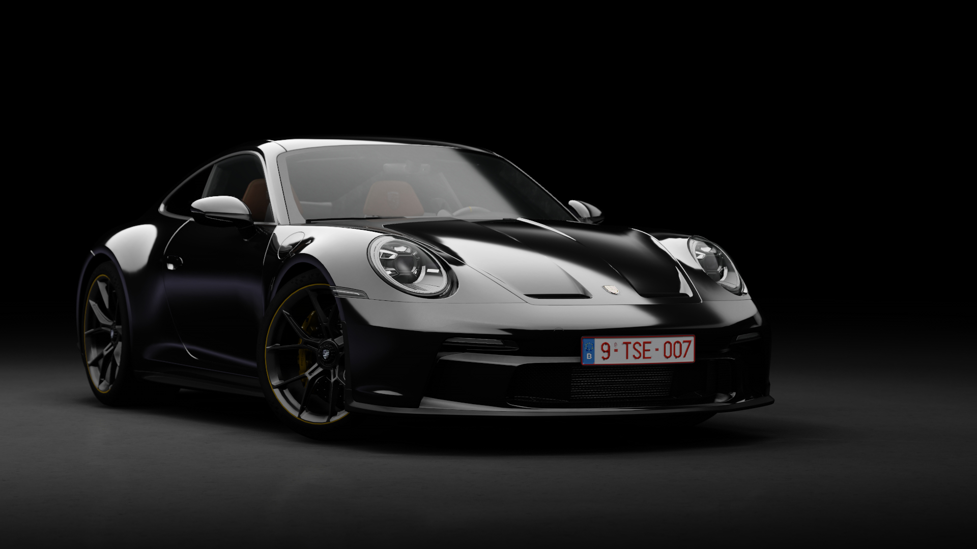 Porsche 911 GT3 (992) Touring Manual, skin 06_black