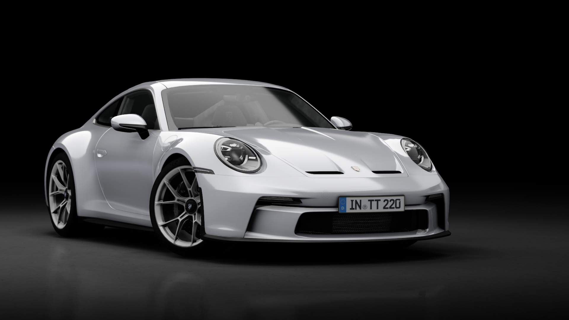 Porsche 911 GT3 (992) Touring Manual, skin Silver GT1