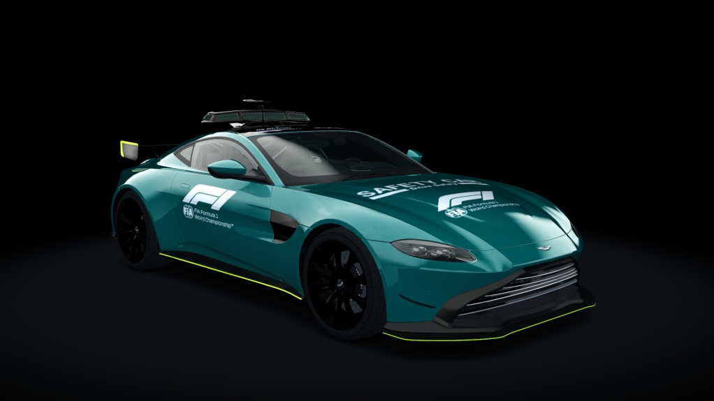 Aston Martin Vantage Safety Car 2021, skin F1