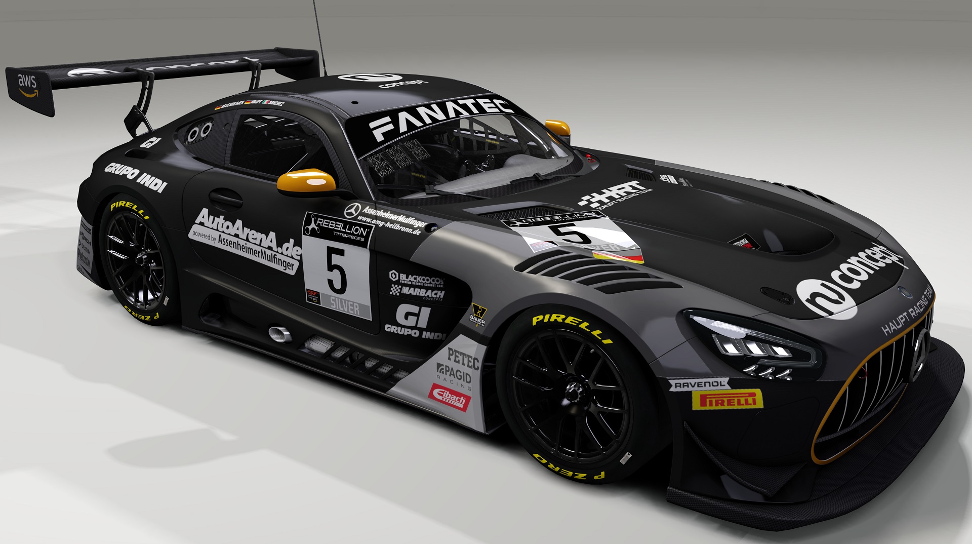 AMG GT3 EVO 2020 Sprint, skin #5_HRT_2021_Monza