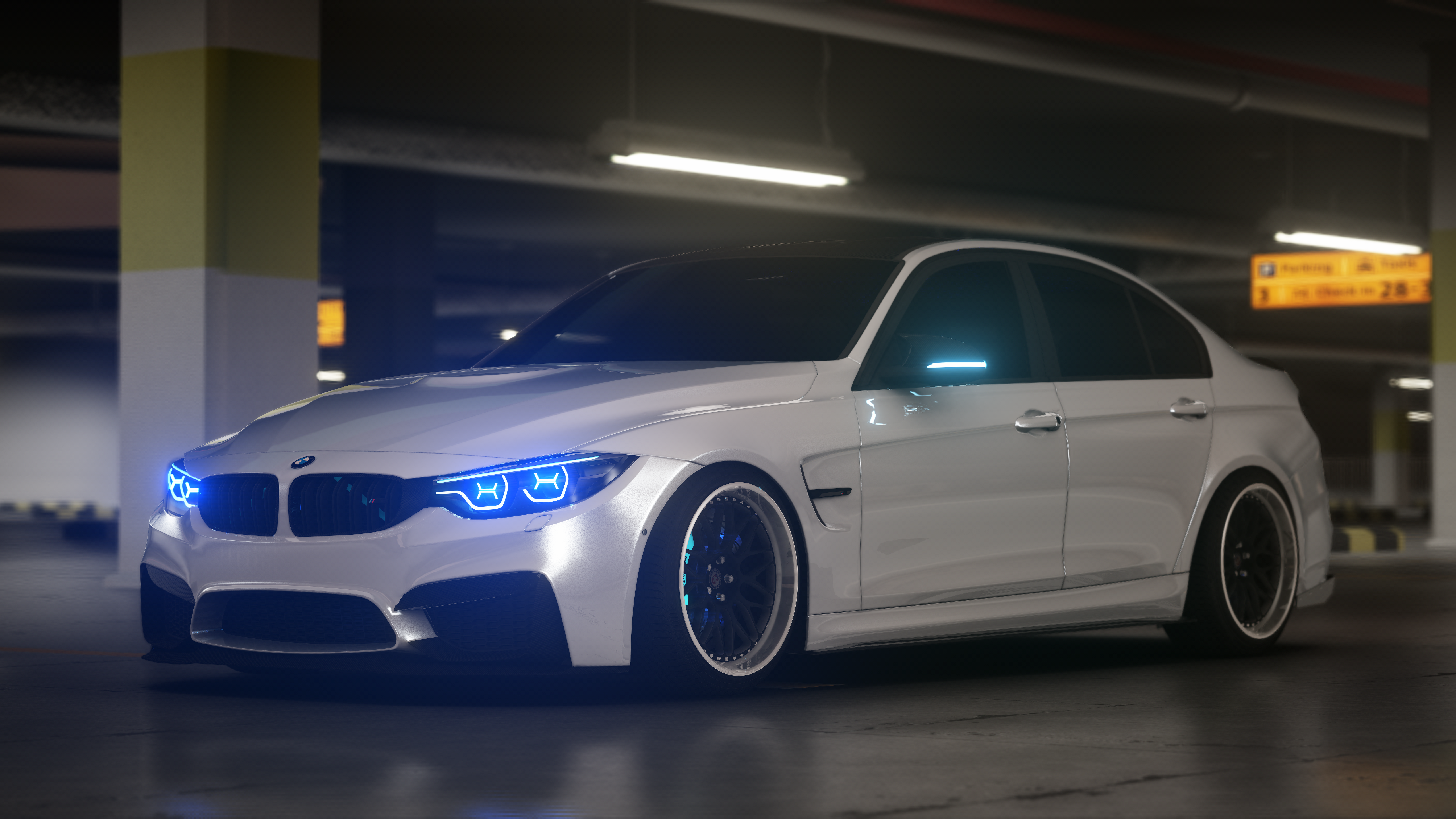 BMW M3 2018 | TGN x Prvvy, skin 0_Brilliant_White