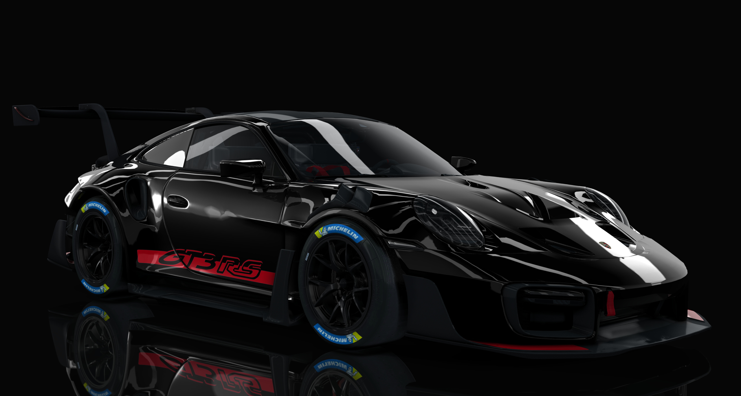 Porsche 992 GT3 RS Racing Edition 2023, skin 00_Black