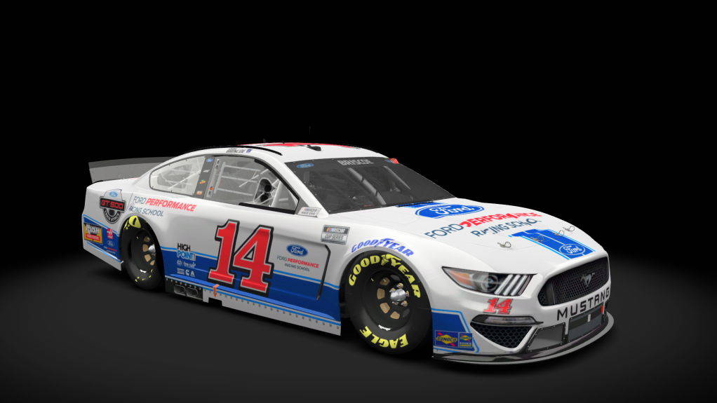 Ford Mustang NASCAR '21, skin #14Chase_Briscoe