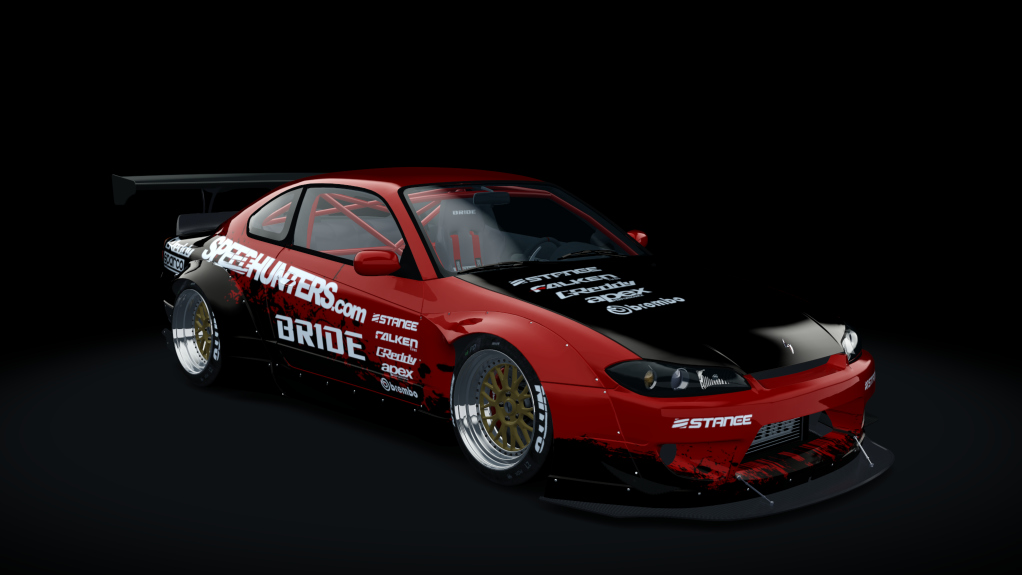 Nissan S15 Silvia R Time Attack, skin Red_Drift