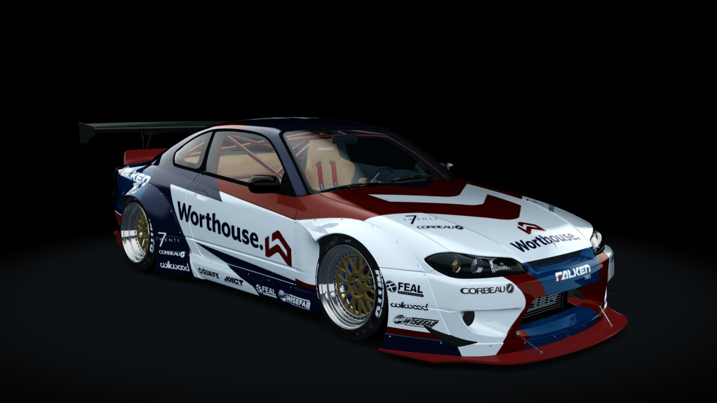 Nissan S15 Silvia R Time Attack, skin Worthouse_2