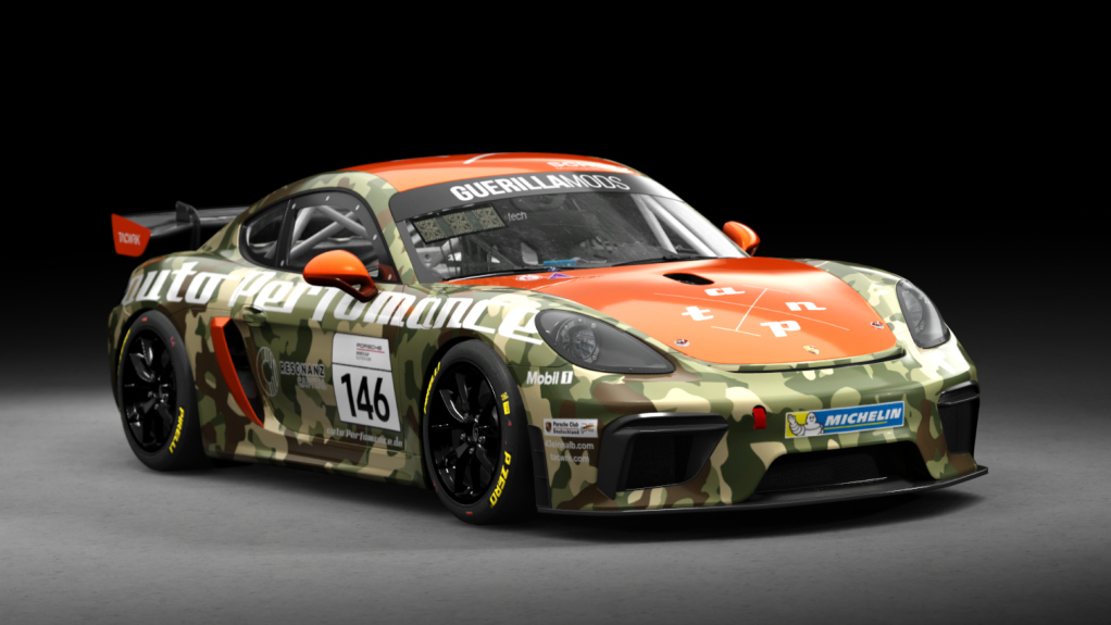 Porsche 718 Cayman GT4 Clubsport, skin me_porsche_sports_cup_deutschland_2019_schtz_motorsport_146